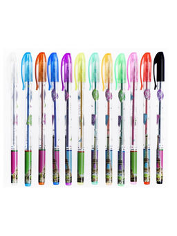 Набор гелевых ручек, 12 цветов, металлик - Simaland фото 17