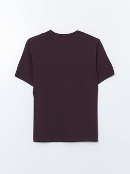 Bisiklet Yaka Penye Erkek Ti??rt