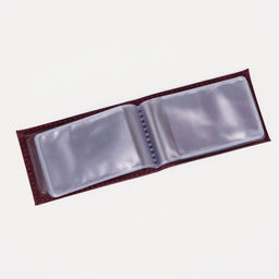 Визитница, 18 карт, цвет сливовый - Simaland фото 3