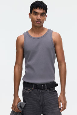 Camiseta sin mangas en canal? Slim Fit - H&m фото 7