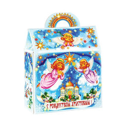 Детский сладкий новогодний подарок Ангелы - Рубин фото 2