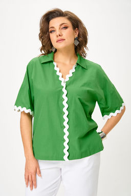 Блуза ANDINA CITY 5037-25 зеленый