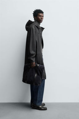 RUBBERISED HOODED PARKA
