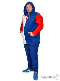 Толстовка Модель №1436 размеры 44-84 - Plusmoda фото 8