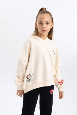 Толстовка с капюшоном Snoopy Relax Fit для девочек