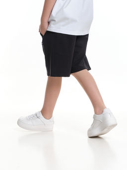Шорты для мальчика в школу черные 22-7637 черный - Mini maxi фото 6