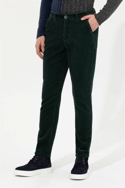 Мужские темно-зеленые брюки чинос - U.s. polo assn фото 2