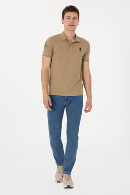 Erkek Slim Fit Polo Yaka Haki Basic Ti__rt Sepette S_rpriz _ndirim - U.s. polo assn фото 4