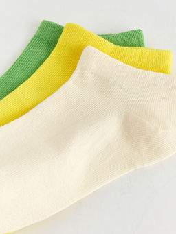 Basic K?z ?ocuk Patik ?orap 3l? - Waikiki фото 3