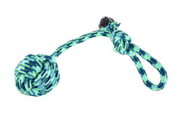 ВВА Игрушка для собак Мяч плетеный с ручкой 42см в ассортименте 262661 262661