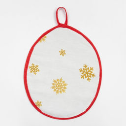 Набор подарочный Этель Новогодняя ярмарка, фартук, полотенце, прихватка  фото 9