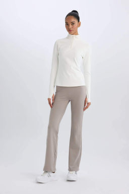 DeFactoFit Flare Fit Esofman Alt? Ispanyol Paca Standart Boy Basic Duz  фото 2