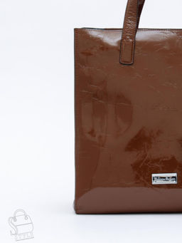 Сумка женская кожаная 91147SP brown Velina Fabbaino-Safenta в Новосибирске