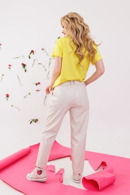 Брюки NIKVA н203-2 ваниль фото 3