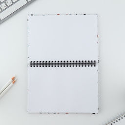 Скетчбук в твердой обложке на гребне А5, 80 л. 100 г/м Мрамор - Artfox фото 5