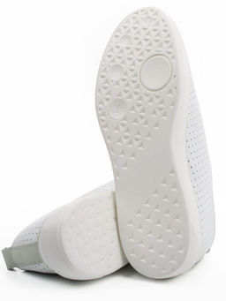 06-YE297-1 WHITE/OLIVE Туфли летние женские (натуральная кожа)