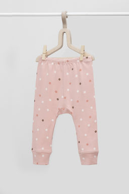 Crockid _ К 4718/дымчатая роза,цв.шарики брюки для дев