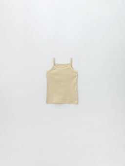 Майка для девочки из рибаны, розовый - Lesi kids фото 14