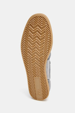 ZAPATILLA PIEL EFECTO METALIZADO / Plata - Zara фото 7