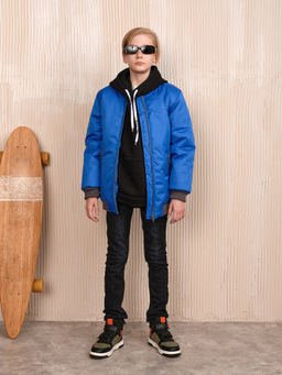 Бомбер демисезонный для мальчика Френд красный - Yollochka фото 6