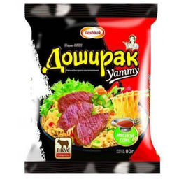 3 шт Доширак Yammy Говядина 80гр