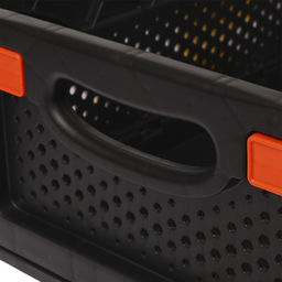 Ящик складной, пластиковый, 40×30×17 см, чёрный