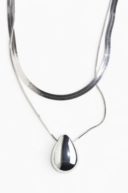 Collar de dos vueltas con colgante - H&m фото 2