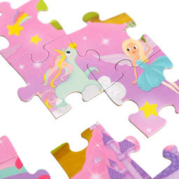 Пазлы Найди и покажи. Сказочный город единорогов, 88 деталей - Puzzle time фото 3
