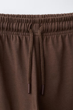 PANTAL?N WIDE LEG BANDAS / Marr?n - Zara фото 3