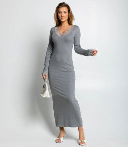 Платье #КТ887 (5), серый