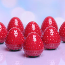 Цена за 24 шт. Бальзам для губ Клубничка, 12 г