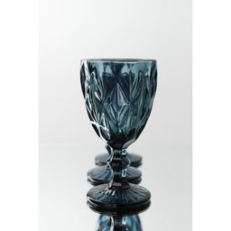 Бокал для вина Magistro «Круиз», 250 мл, 8×15.3 см, стекло, синий