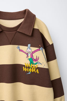 WILLY WONKA ROALD DAHL  POLO SWEATSHIRT - Zara фото 3