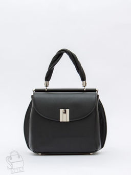 Сумка женская кожаная 1109-1MP black Polina&Eiterou