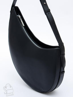 Сумка женская кожаная 1032M black Polina&Eiterou  в Новосибирске