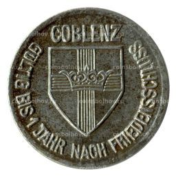 10 пфеннигов 1918 года Германия Нотгельд (Кобленц)