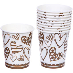 Стакан бумажный 0,2л в наборе 10 шт "Моё чудо"