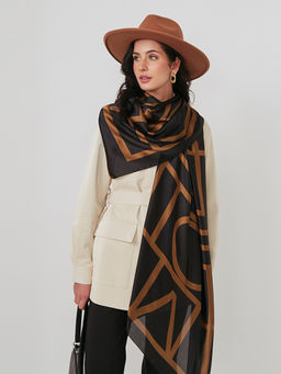 Большой, мягкий, тонкий и очень нежный двусторонний палантин - Tantino фото 6