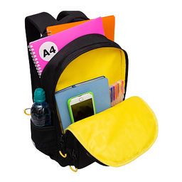 RB-659-3 Рюкзак школьный с чехлом для мелочей - Grizzly фото 5