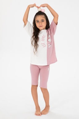 K_z _ocuk Pembe _ortlu Pijama Tak_m_ Sepette S_rpriz _ndirim - U.s. polo assn фото 7