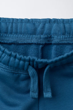 PANTAL?N JOGGER TEXTO ETIQUETA / Azul?n - Zara фото 5
