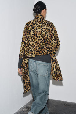 ANIMAL PRINT SCARF - Zara фото 3