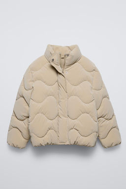 RUBBERISED PUFFER JACKET - Zara фото 4