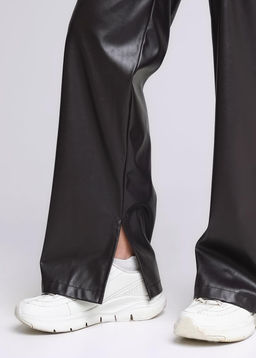 Брюки дев. т.корич 732941/67тки - Clever wear фото 3