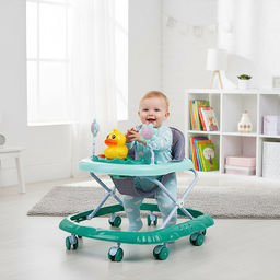 Ходунки "Утенок" (цвет мятный)