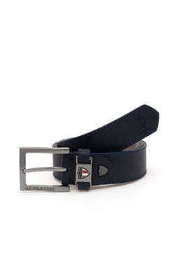 Мужской темно-синий ремень - U.s. polo assn фото 3