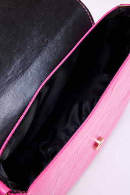 Pembe Metal Toka Detayl? Kad?n Mini Boy City Omuz Canta TAKAW26OC00022