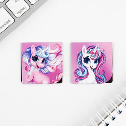 Цена за 2 шт. Подарочный набор Яркая звездочка, блокнот А6, 32 листа, наклейки, магнитные закладки - Artfox фото 3