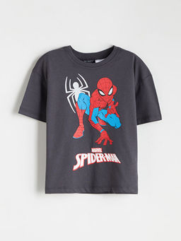 Spider-Man Bask?l? Erkek ?ocuk Ti??rt ve ?ort 2li