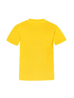Футболка детская желтая